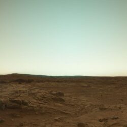 Mars in true color. Latest picture from Curiosity.