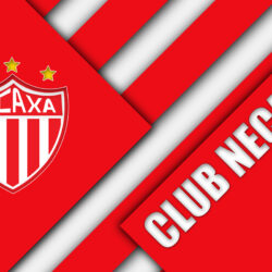 Download wallpapers Club Necaxa, 4K, Mexican Football Club, material