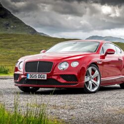 Red Bentley Continental GT
