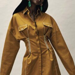 Adut Akech in Vogue USA January 2019 by Josh Olins