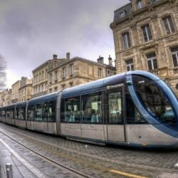 Tram in Bordeaux, France wallpapers and image