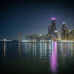 Night City Of Chicago HD Wallpapers