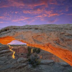 Nature: Mesa Arch At Sunrise Canyonlands National Park Utah