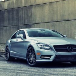 Mercedes Benz CLS63 AMG Concrete Wall HD Wallpapers