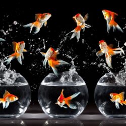Top 28 Most Beautiful Desktop Wallpapers of Goldfish