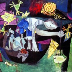 Art Paintings : Pablo Picasso Paintings NO.4 Desktop