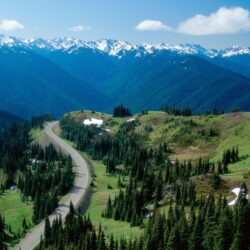 Desktop Wallpapers » Natural Backgrounds » Olympic Range, Olympic