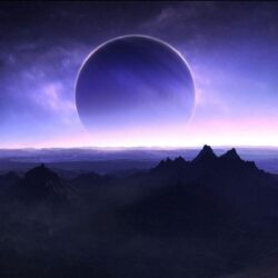 Purple Lunar Eclipse Wallpapers