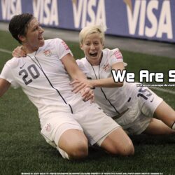 USWNT Abby Wambach Megan Rapinoe World Cup Soccer Football