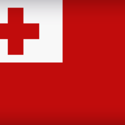 Tonga Large Flag