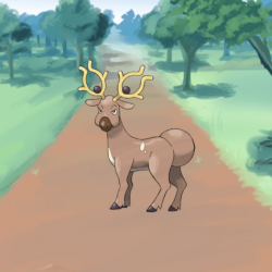 234 Street Pokeball Stantler