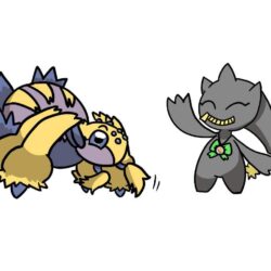 Galvantula and Banette have entered the building!
