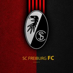 Download wallpapers SC Freiburg FC, 4k, German football club