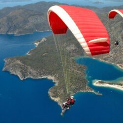 Rock Climbing Extrem: paragliding wallpapers