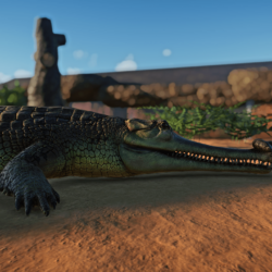 The Gharial. I hope we get more aquatic