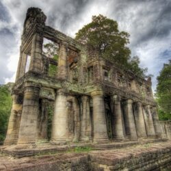 Ancient Library, Cambodia HD desktop wallpapers : High Definition