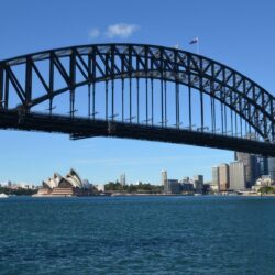 View Of the Bridge From Lavender Bay HD Wallpapers