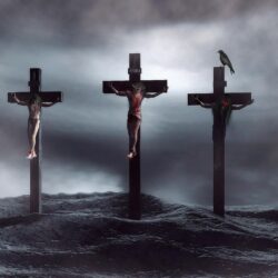 three crosses Wallpapers and Backgrounds Image