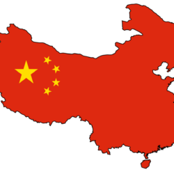 China Flag Map Wallpapers