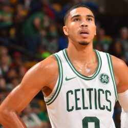 Tatum, Awed by Opening Night, Will Start for C’s