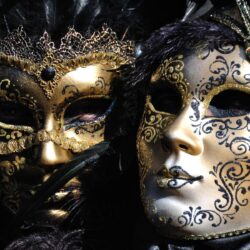 Masks at the Carnival of Venice HD desktop wallpapers : Widescreen