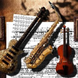 65+ Music Instruments Wallpapers