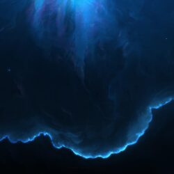 Nebula Space Blue 12k 8k HD 4k Wallpapers, Image