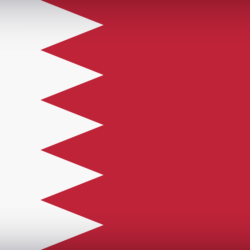 Bahrain Large Flag