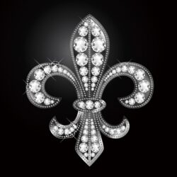 Diamond Fleur de Lys widescreen wallpapers