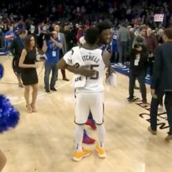 Joel Embiid takes troll game to next level in Philadelphia 76ers