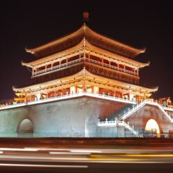 Bell Tower Of Xian, China ❤ 4K HD Desktop Wallpapers for 4K Ultra HD