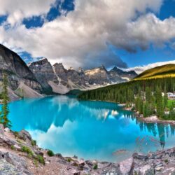 Banff national park canada emerald moraine lake wallpapers