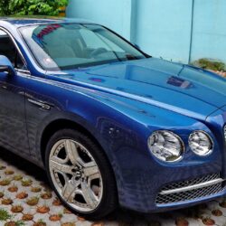 Blue Bentley Flying Spur W12 Wallpapers Car Pictures Website