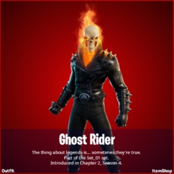 Ghost Rider Fortnite wallpapers