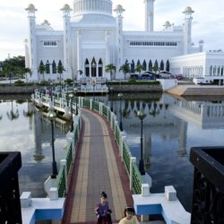 brunei palace bridge