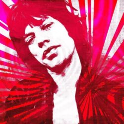 Mick Jagger Pop Graphic by ashleeeyyy