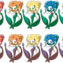 All Florges Colors by GeneralGibby