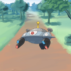 462 Street Pokeball Magnezone