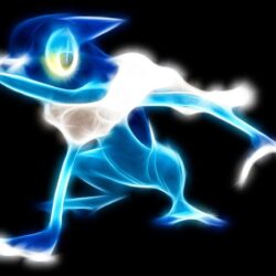 Frogadier neon by darthsaber89