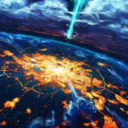 Apocalypse Cosmos Disaster Explosion World, HD Artist, 4k Wallpapers