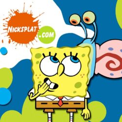 Gary and Spongebob Wallpapers