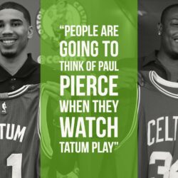 O’Connor: ‘People are going to think of Paul Pierce when they