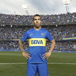 Carlos Tevez 2016 Boca Juniors Nike Kit Wallpapers