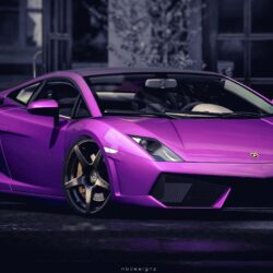 Purple Lamborghini Gallardo Wallpapers