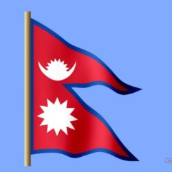 Nepal Flag Photo Download