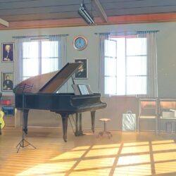 Download Anime Classroom, Piano, Instruments, Sunlight