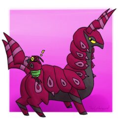 Scolipede and Venipede by TheCotangent