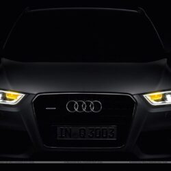 Audi Q3 Front Picture in Dark Wallpapers