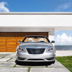 2011 Chrysler 200 Convertible Outside House Wallpapers