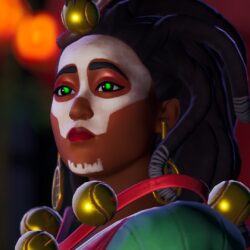 Dark Priestess Naomi Fortnite wallpapers